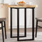 vidaXL - Tafelblad - rond - Ø - 70x4 - cm - massief - acaciahout