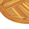vidaXL - Tafelblad - rond - Ø - 80x2,2 - cm - massief - acaciahout