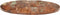vidaXL - Tafelblad - rond - Ø - 80x2,5 - cm - massief - gerecycled - hout
