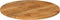 vidaXL - Tafelblad - rond - Ø - 80x2,5 - cm - massief - ruw - mangohout