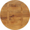 vidaXL - Tafelblad - rond - Ø - 80x2,5 - cm - massief - ruw - mangohout
