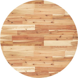 vidaXL - Tafelblad - rond - Ø - 80x2 - cm - massief - acaciahout