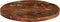 vidaXL - Tafelblad - rond - Ø - 80x3,8 - cm - massief - gerecycled - hout