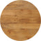 vidaXL - Tafelblad - rond - Ø - 80x3,8 - cm - massief - ruw - mangohout