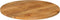 vidaXL - Tafelblad - rond - Ø - 80x3,8 - cm - massief - ruw - mangohout