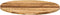 vidaXL - Tafelblad - rond - Ø - 80x3,8 - cm - massief - ruw - mangohout