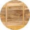 vidaXL - Tafelblad - rond - Ø - 80x3,8 - cm - massief - ruw - mangohout