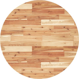 vidaXL - Tafelblad - rond - Ø - 80x4 - cm - massief - acaciahout