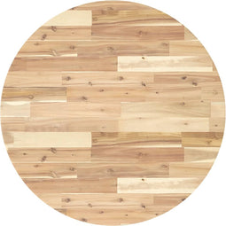 vidaXL - Tafelblad - rond - Ø - 80x4 - cm - massief - acaciahout