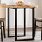 vidaXL - Tafelblad - rond - Ø - 80x4 - cm - massief - acaciahout