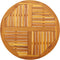 vidaXL - Tafelblad - rond - Ø - 90x2,2 - cm - massief - acaciahout
