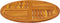 vidaXL - Tafelblad - rond - Ø - 90x2,2 - cm - massief - acaciahout