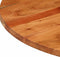 vidaXL - Tafelblad - rond - Ø - 90x2,5 - cm - massief - acaciahout