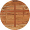 vidaXL - Tafelblad - rond - Ø - 90x2,5 - cm - massief - acaciahout