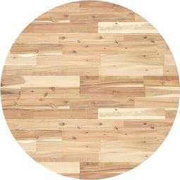 vidaXL - Tafelblad - rond - Ø - 90x2 - cm - massief - acaciahout