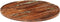 vidaXL - Tafelblad - rond - Ø - 90x3,8 - cm - massief - gerecycled - hout
