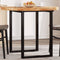 vidaXL - Tafelblad - rond - Ø - 90x4 - cm - massief - acaciahout