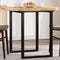 vidaXL - Tafelblad - rond - Ø - 90x4 - cm - massief - acaciahout