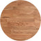 vidaXL - Tafelblad - rond - Ø30x1,5 - cm - bewerkt - massief - eikenhout - lichtbruin