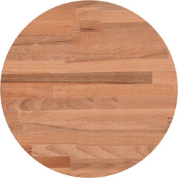 vidaXL - Tafelblad - rond - Ø30x2,5 - cm - massief - beukenhout