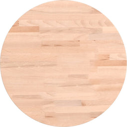 vidaXL - Tafelblad - rond - Ø40x1,5 - cm - massief - beukenhout