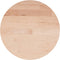 vidaXL - Tafelblad - rond - Ø40x1,5 - cm - onbehandeld - massief - eikenhout