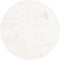 vidaXL - Tafelblad - rond - Ø40x3 - cm - massief - grenenhout - wit