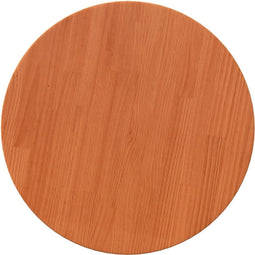 vidaXL - Tafelblad - rond - Ø50x2,5 - cm - massief - grenenhout - wasbruin