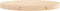 vidaXL - Tafelblad - rond - Ø50x3 - cm - massief - grenenhout