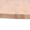 vidaXL - Tafelblad - rond - Ø50x4 - cm - massief - beukenhout