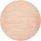 vidaXL - Tafelblad - rond - Ø60x1,5 - cm - onbehandeld - massief - eikenhout
