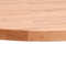 vidaXL - Tafelblad - rond - Ø60x2,5 - cm - massief - beukenhout