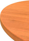 vidaXL - Tafelblad - rond - Ø60x2,5 - cm - massief - grenenhout - wasbruin