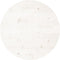 vidaXL - Tafelblad - rond - Ø60x3 - cm - massief - grenenhout - wit