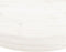 vidaXL - Tafelblad - rond - Ø60x3 - cm - massief - grenenhout - wit