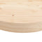 vidaXL - Tafelblad - rond - Ø80x3 - cm - massief - grenenhout