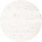 vidaXL - Tafelblad - rond - Ø80x3 - cm - massief - grenenhout - wit