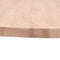 vidaXL - Tafelblad - rond - Ø80x4 - cm - massief - beukenhout