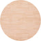 vidaXL - Tafelblad - rond - Ø90x1,5 - cm - onbehandeld - massief - eikenhout