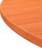 vidaXL - Tafelblad - rond - Ø90x2,5 - cm - massief - grenenhout - wasbruin