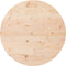vidaXL - Tafelblad - rond - Ø90x3 - cm - massief - grenenhout