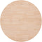 vidaXL - Tafelblad - rond - Ø90x4 - cm - onbehandeld - massief - eikenhout