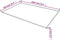 vidaXL - Tafelblad - van - gehard - glas - 1000x620 - mm - rechthoekig
