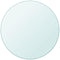 vidaXL - Tafelblad - van - gehard - glas - 300 - mm - rond