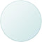 vidaXL - Tafelblad - van - gehard - glas - 300 - mm - rond