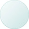 vidaXL - Tafelblad - van - gehard - glas - 300 - mm - rond