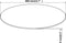 vidaXL - Tafelblad - van - gehard - glas - 400 - mm - rond
