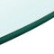 vidaXL - Tafelblad - van - gehard - glas - 400 - mm - rond