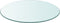 vidaXL - Tafelblad - van - gehard - glas - 700 - mm - rond