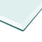 vidaXL - Tafelblad - van - gehard - glas - 700x700 - mm - vierkant